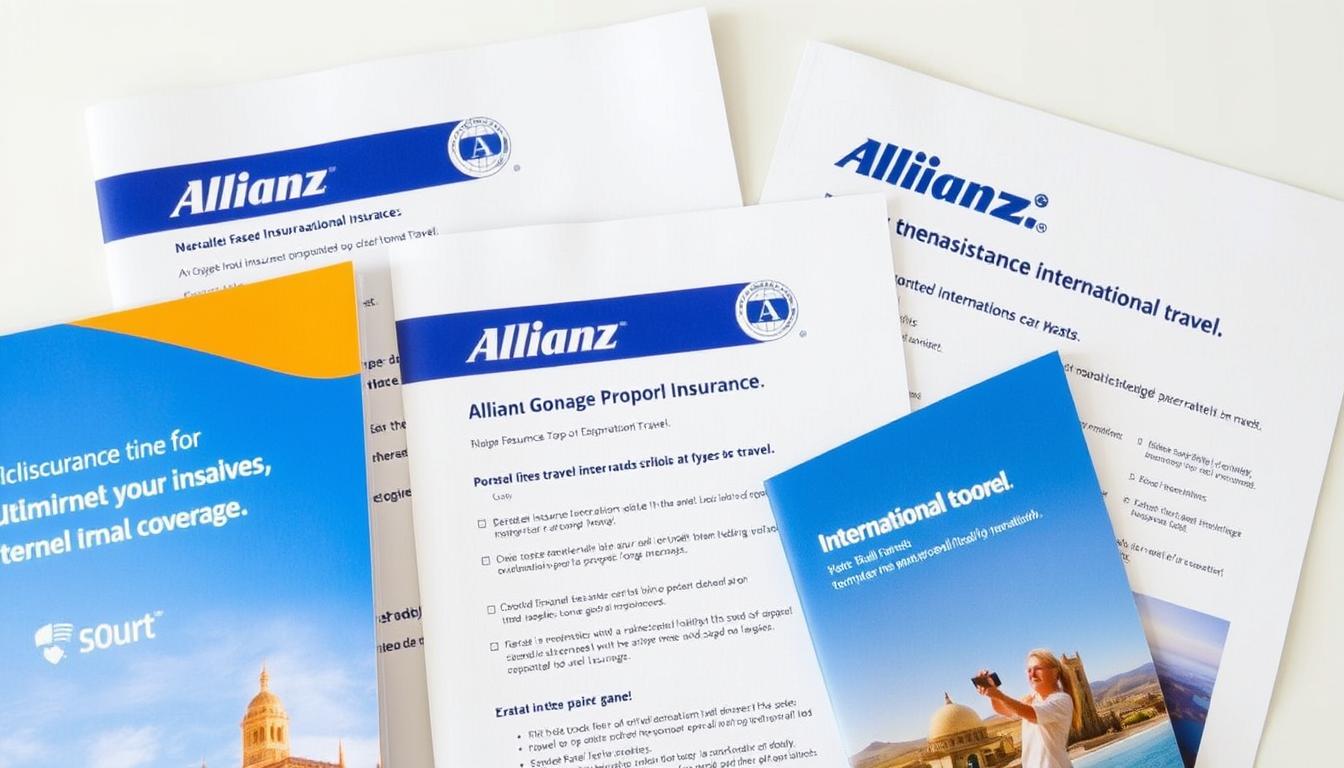 Allianz Global Assistance travel insurance policy for international trips