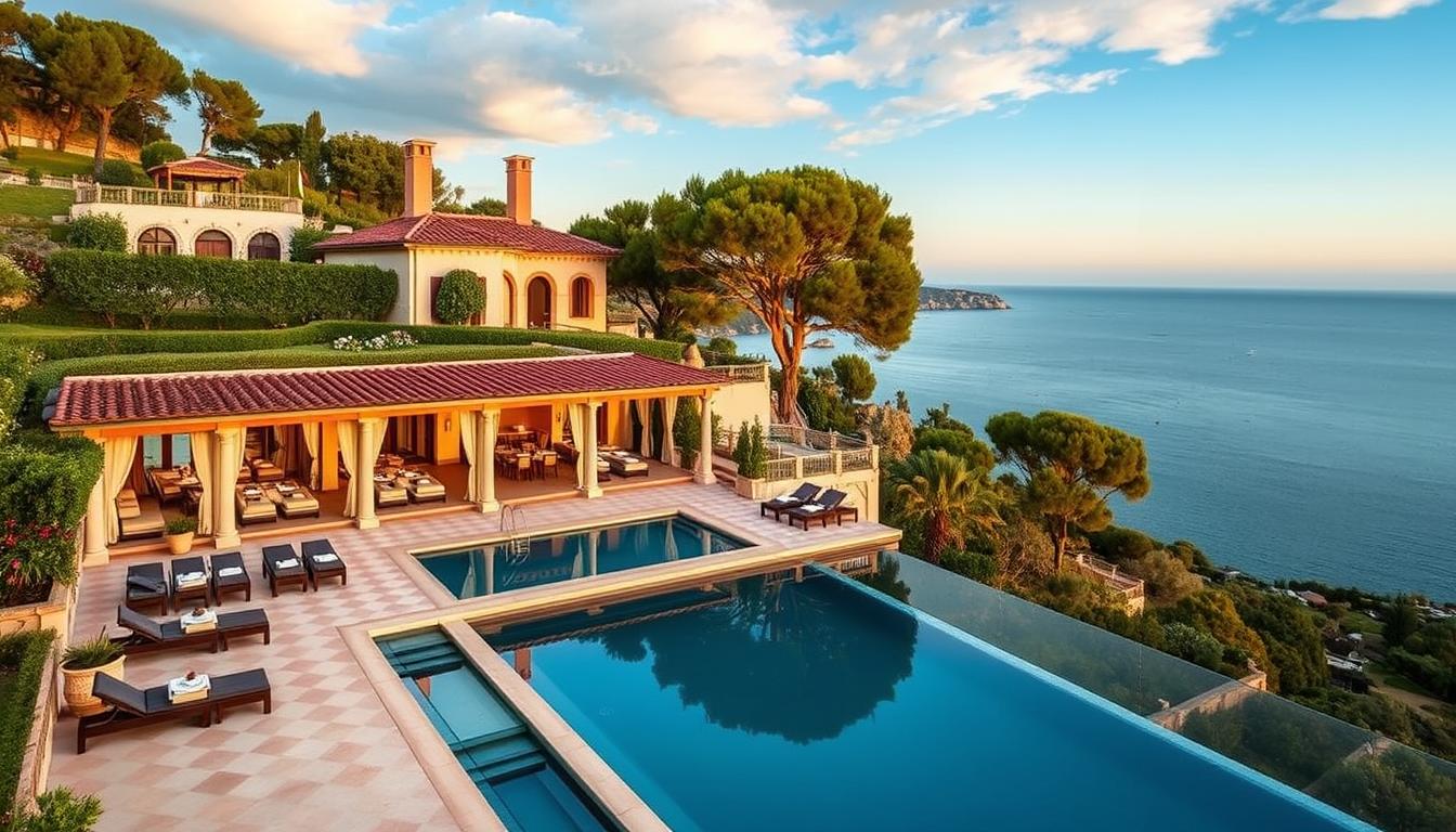 Althoff Villa Belrose with its panoramic views of the Gulf of Saint-Tropez, among the top 10 luxury hotels in Europe