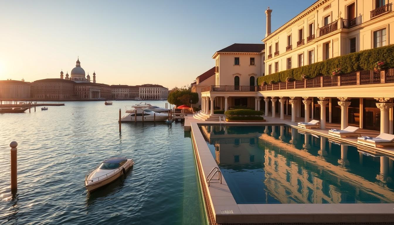 Belmond Hotel Cipriani in Venice with its stunning lagoon views and private boats, ranked among the top 10 luxury hotels in Europe